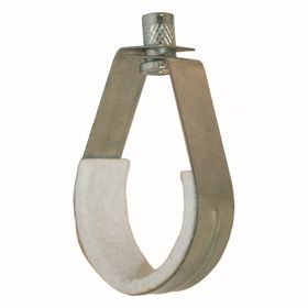 Ring/Loop Adj Band Hanger Felt Lined CPS  3" (=Tolco #2F)