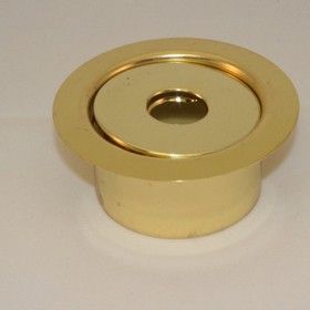 Escutcheon Recessed (Large) Brass 3/4" IPS