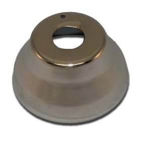 Escutcheon 1PC Steel (CP) 1 x 1/2 IPS (500/61#)