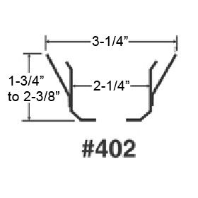 Escutcheon 2PC 402 SS 1/2"IPS,1-1/2"-2-1/4"Adj 3-1/4"Coverge