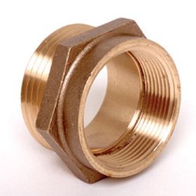 Fire Hose Adapter HEX 1.5 (F)NPT x (M)NST (24/9#)