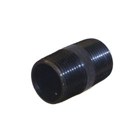 Pipe Nipple Steel 3/4" x Close(1-3/8")Black (import)