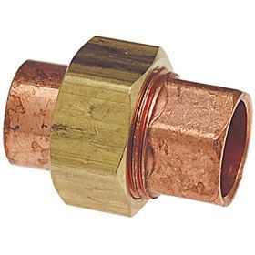 Copper Fitting 3/4" CxC Union (20/200/64#)(=Nibco 633)