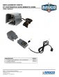PT Footswitch With Remote Cord fits 36662 #301A 300/535