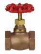 Globe Valve 3/4" NPT thread 200# w/Rubber Seat