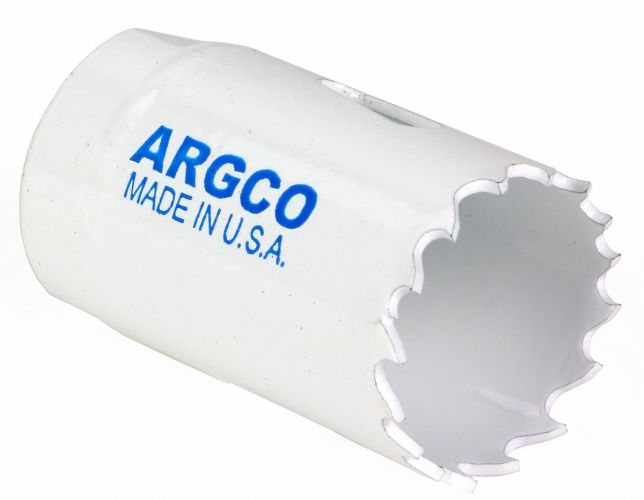 Holesaw ARGCO Bi-Metal 1-3/8" (35mm) Made In USA(=Lenox 22L)