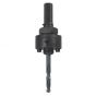 Holesaw Arbor ARGCO 2L 1-1/4"-6" Hex Shank,1/2 Chuck