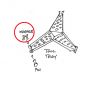 PT Stand "X" Washer fits 41270 #1206 (Set of 3)