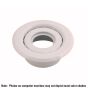 Escutcheon Recessed (Standard Skirt) WH 3/4" IPS UL