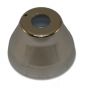 Escutcheon 1PC  Steel  (CP) 1-1/4 X 3/4 IPS