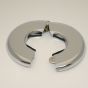 Wall Plate 3/8"CPS 1/4"IPS (F/C) Heavy Steel CP (12/480/36#)