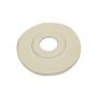 Escutcheon Replacement 1PC Plastic WH Split 1/4" X 1/2'IPS