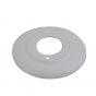 Escutcheon 1PC Alum (WH) 5/8"x3/4" IPS