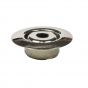 Escutcheon 2PC 501 Alum Flush/Rec 1/2" IPS(Flat-3/4"Adj) x 4" Coverage