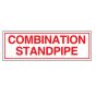 Sign Alum  6x2 Combo Standpipe (100/1000/22#)