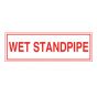 Sign Alum 6x2 Wet Standpipe (100/1000/22#)