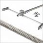 Fire Sprinkler Flexible Drop Hose 28" (1/2") Unbraided UL
