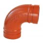 Grooved 90 1" Elbow Std Long (201)