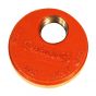 Grooved End Cap 6" w/Hole 1" (602)