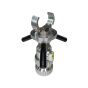 Snapdrill pipe hole cutting machine for 1-1/4 and 1-1/2" pipe (Drill & Hole Saws Sold Separately)