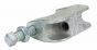 Beam Clamp Wide Throat Galvanized 1/2" UL FM