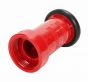 Fire Hose Nozzle 1.5" Red Lexan NST FM