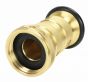 Fire Hose Nozzle 1.5" Cast Brass NST UL/FM