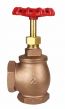 Angle Valve 2" NPT thread 200# w/Rubber Seat